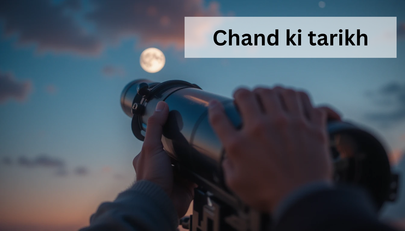 Chand ki Tarikh Today: Islamic Dates & Moon Sighting Guide