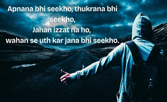 attitude shayari