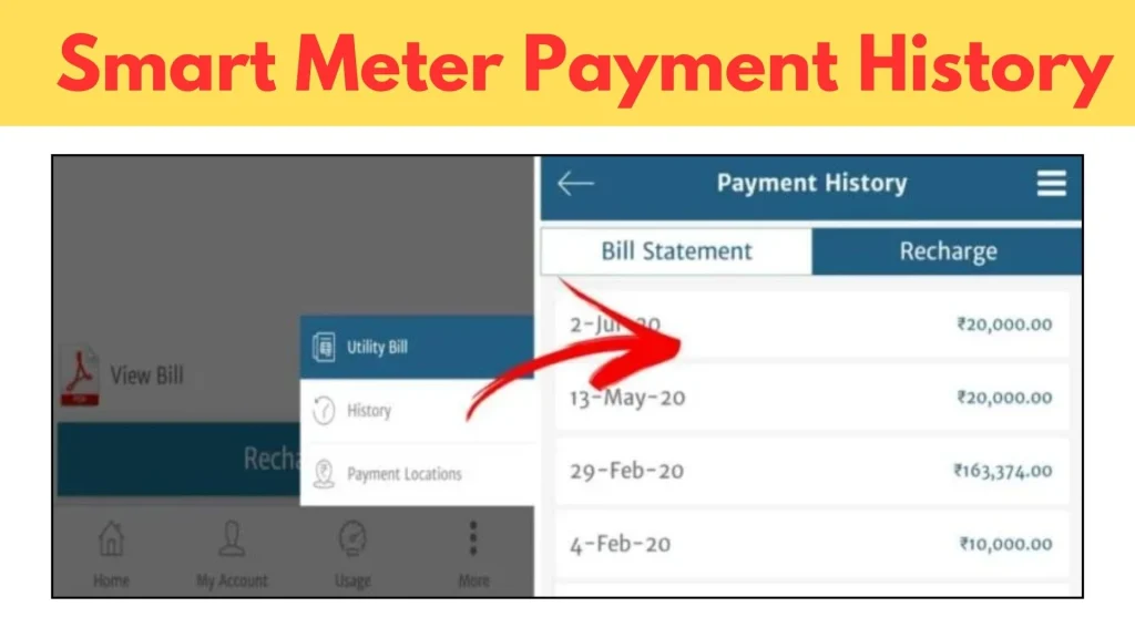 Smart Meter Payment History