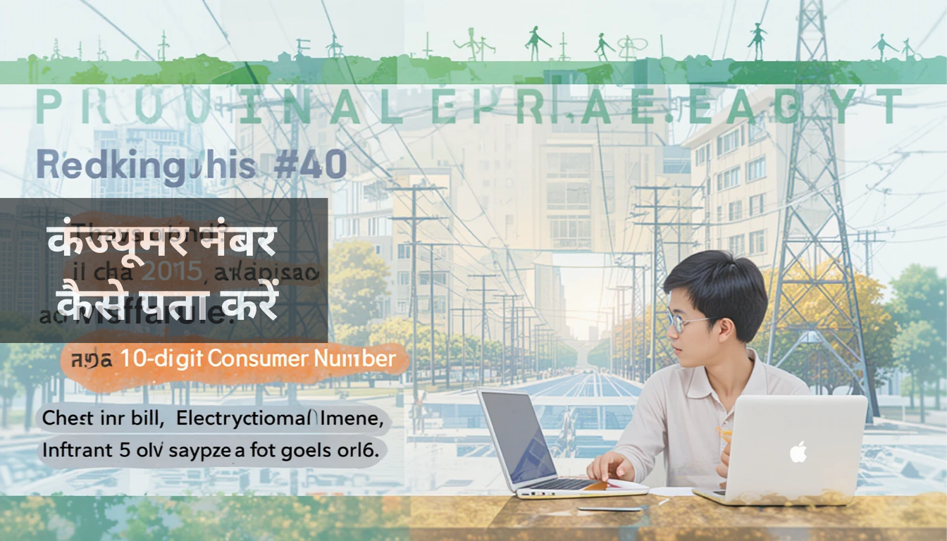 कंज्यूमर नंबर कैसे पता करें