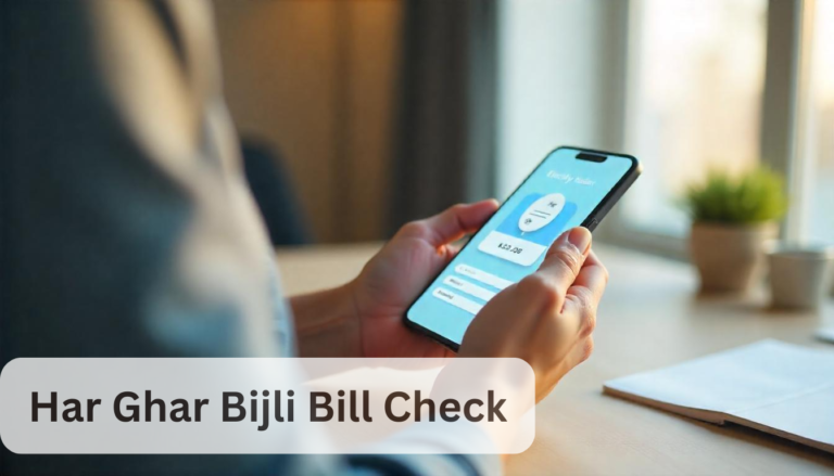 har ghar bijli bill check