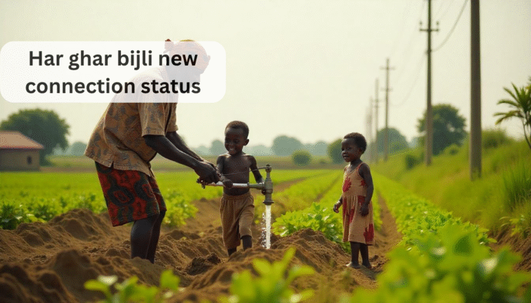 har ghar bijli new connection status