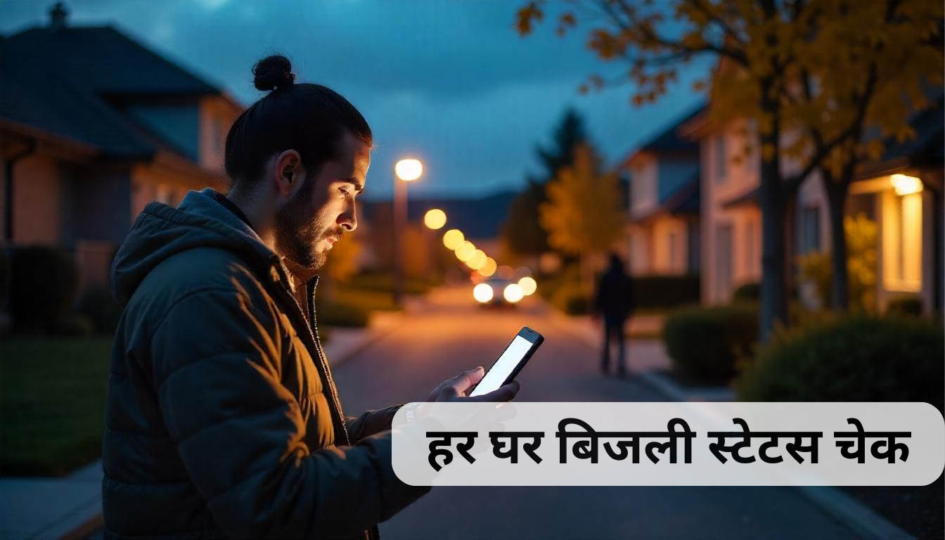 हर घर बिजली स्टेटस चेक 1