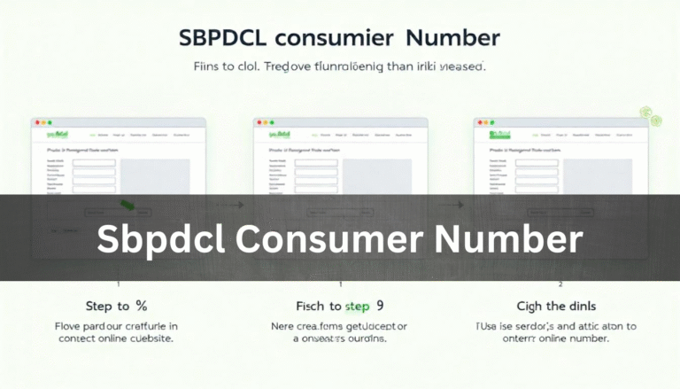 SBPDCL Consumer Number दक्षिण बिहार में बिजली बिल और कनेक्शन की पूरी जानकारी