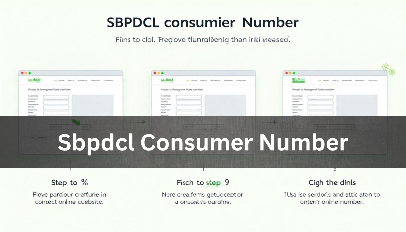 SBPDCL Consumer Number दक्षिण बिहार में बिजली बिल और कनेक्शन की पूरी जानकारी